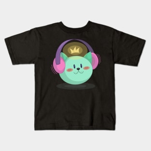 Musical cat Kids T-Shirt